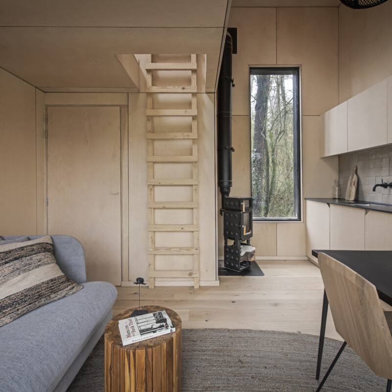 Boomhut, tiny house, buitenverblijf, vakantiewoning